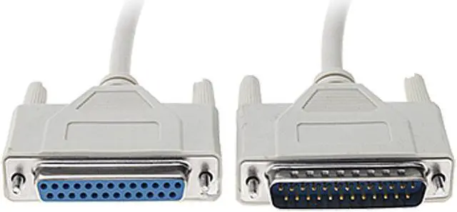 Main image of Unique Bargains Male to Female DB25 Pin Parallel Printer Cable 2.6M Gdmvy
