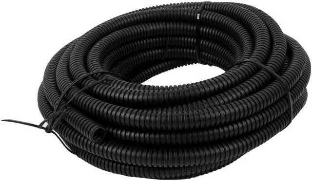 Main image of Unique Bargains 10M Length 3/8" Inside Dia Wiring Sleeve Flexible Corrugated Bellow Tube Pipe