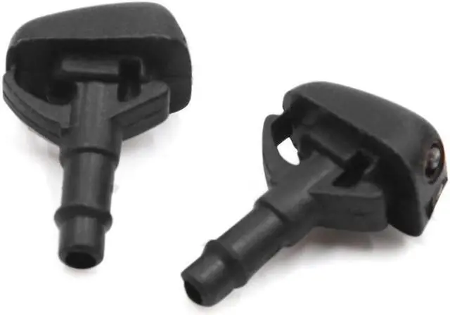 Alt view image 2 of 2 - 2Pcs Plastic Car Front Windshield Washer Wiper Water Spray Nozzle for Mitsubishi
