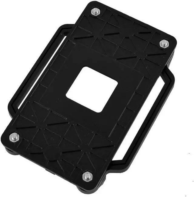 Alt view image 2 of 2 - 2pcs ADM AM2 AM3 FM1 FM2 FM2+ CPU Cooler Fan Retainer Bracket Black Yellow