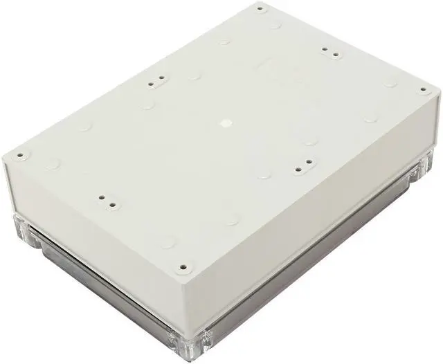 Alt view image 4 of 5 - 6.9"x9.8"x2.9"ABS Waterproof Junction Box Universal Project Enclosure w PC Cover
