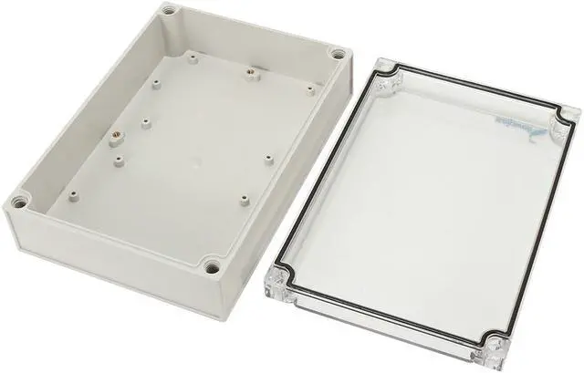 Alt view image 5 of 5 - 6.9"x9.8"x2.9"ABS Waterproof Junction Box Universal Project Enclosure w PC Cover