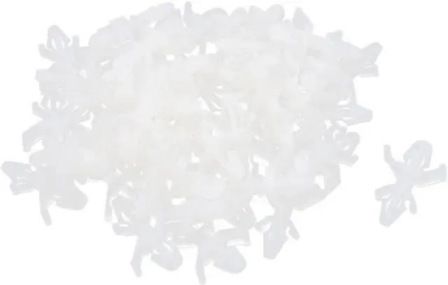 Main image of 50 Pcs HDB-0406 PCB Reverse Support Spacer Locking Nylon Standoff Height 0.25"