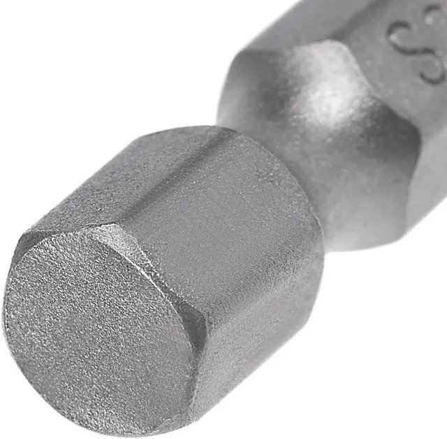 Alt view image 4 of 5 - 5 Pcs 1/4" Hex Shank T9 Magnetic Security Torx Screwdriver Bits 50mm Length