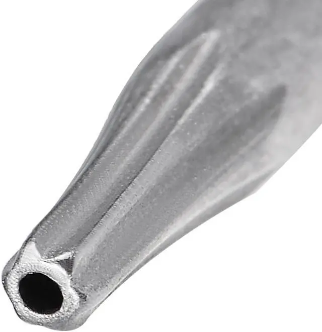 Alt view image 3 of 5 - 10 Pcs 1/4" Hex Shank T6 Magnetic Security Torx Screwdriver Bits 100mm Length