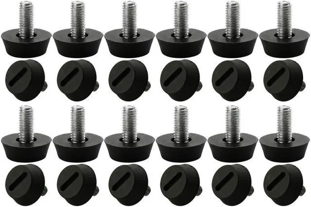 Main image of 2pcs Shopping Cart Wheels Trolley Caster Replacement 6.5 Inch Dia Black