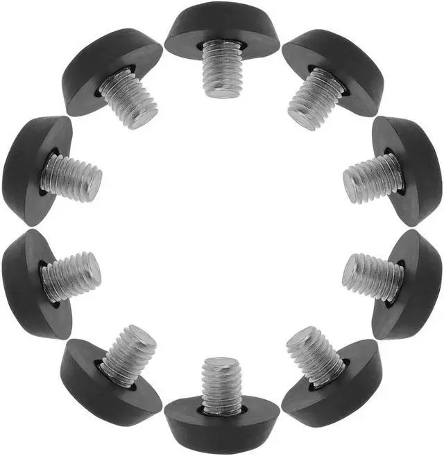 Main image of M8 x 10 x 22.5mm Furniture Leveling Feet Floor Protector for Table Leg 10pcs