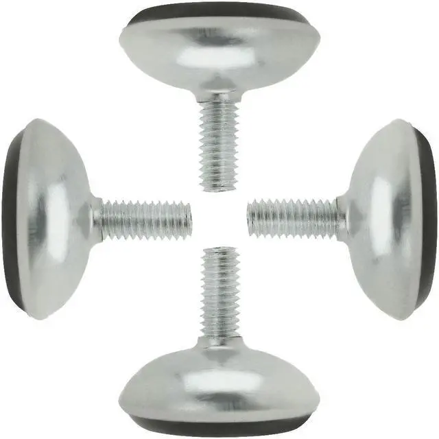 Main image of M6 x 15 x 30mm Furniture Glide Leveling Feet Floor Protector for Stool Leg 4pcs