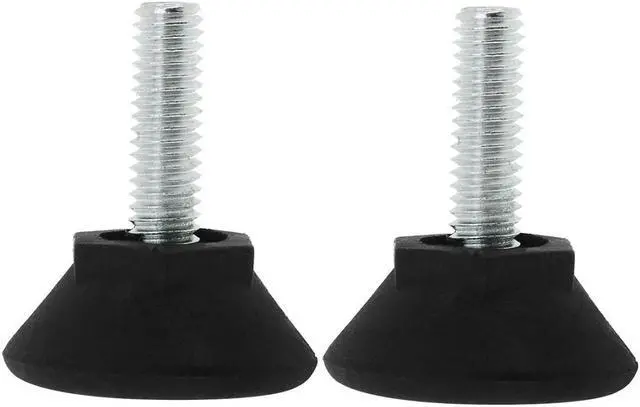 Main image of M6 x 20 x 25mm Adjustable Leveling Feet Floor Protector for Table Leg 2pcs