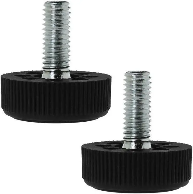 Main image of M8 x 20 x 30mm Furniture Glide Leveling Feet Base Protector for Desk Leg 2pcs