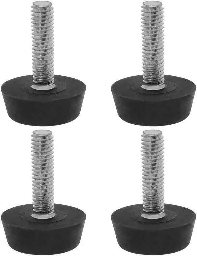 Main image of M6 x 22 x 22mm Furniture Glide Leveling Feet Floor Protector for Table Leg 4pcs