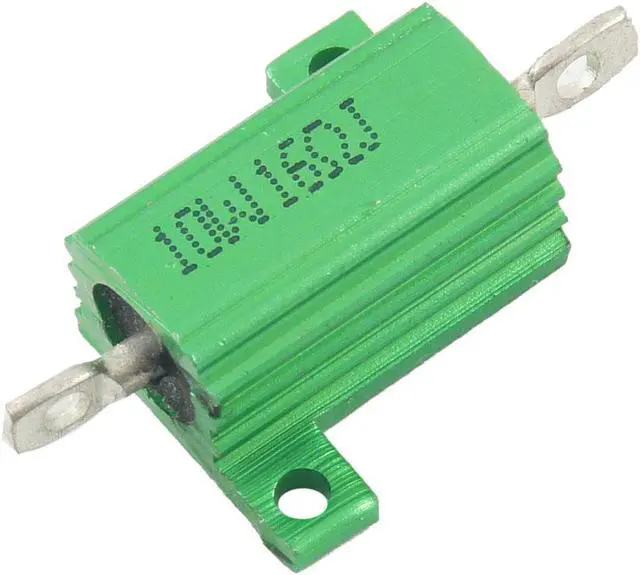 Main image of 16 Ohm 10W Screw Tap Mounted Aluminum Housed Wirewound Resistor