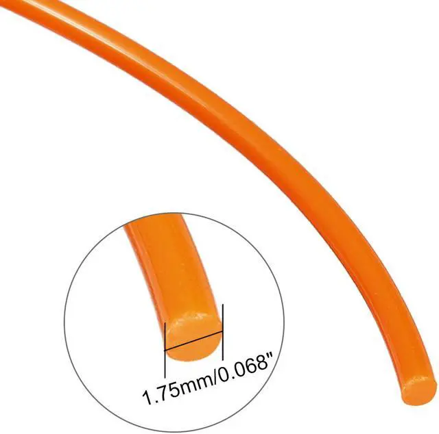 Alt view image 2 of 3 - 10m 3D Printer Painting Filament Refill PLA Printing Material Orange