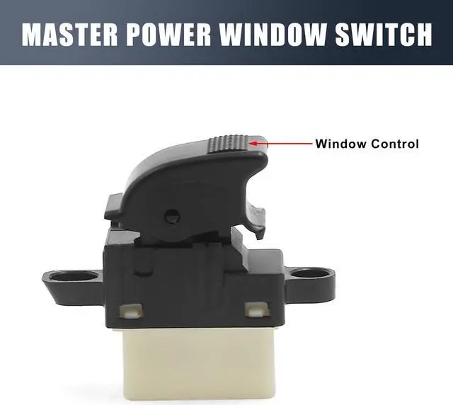 Alt view image 3 of 4 - Car Auto Right Passenger Door Window Switch GE4T66370A for 1999-2006 Mazda 6 MPV Protege