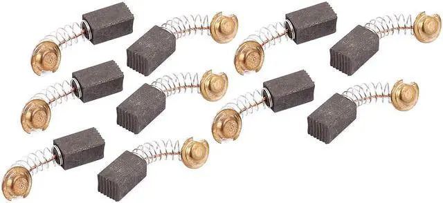 Main image of 5 Pairs 6.5x7.5x12mm Carbon Brushes Power Tool for Electric Hammer Drill Motor