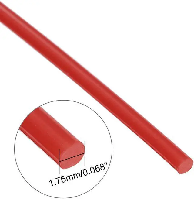 Alt view image 2 of 3 - 10m 3D Printer Painting Filament Refills PLA Printing Material Red