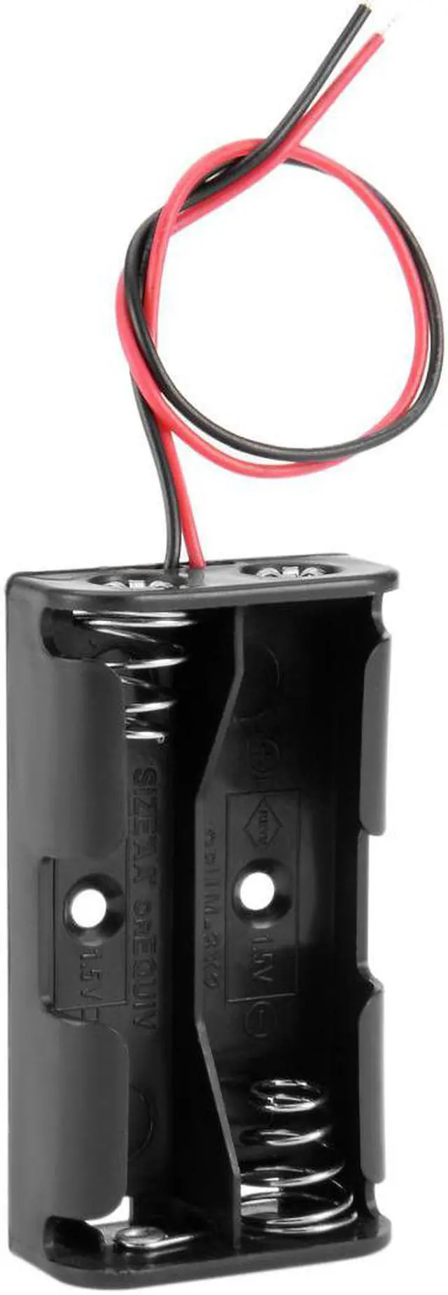 Main image of 3V Battery Holder Case Storage Box 2 x 1.5V AA Batteries Wire Leads