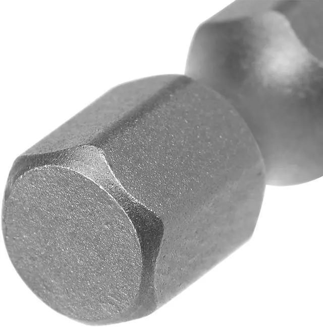 Alt view image 4 of 4 - 5pcs 100mm 1/4" Hex Shank T15 Magnetic Torx Head Screwdriver Bits S2