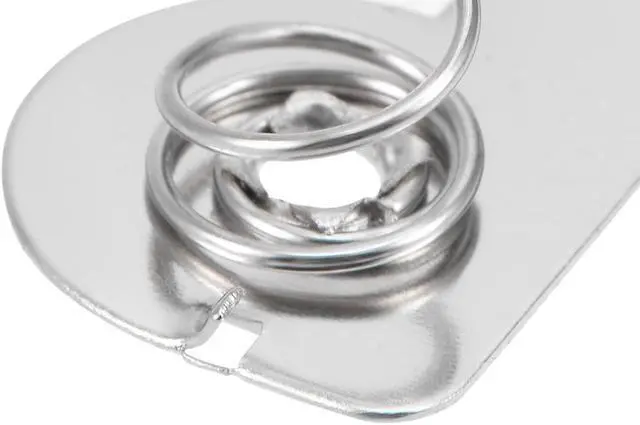 Alt view image 3 of 3 - 20Pcs AA Battery Positive to Negative Conversion Spring Contact Nickeling Plate 26.5mm x 12mm