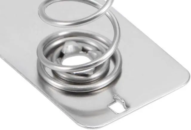 Alt view image 3 of 3 - 20Pcs AA Battery Negative to Positive Conversion Spring Contact Nickeling Plate 29mmx11mm