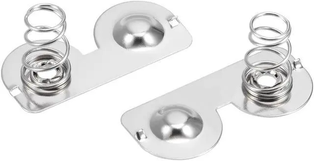 Main image of 20Pcs AA Battery Positive to Negative Conversion Spring Contact Nickeling Plate 26.5mm x 12mm