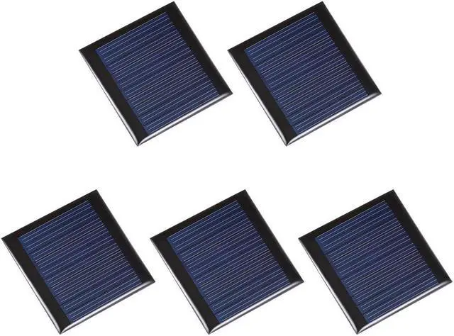 Main image of 5Pcs 0.25W 5V Small Solar Panel Module DIY Polysilicon for Toys Charger