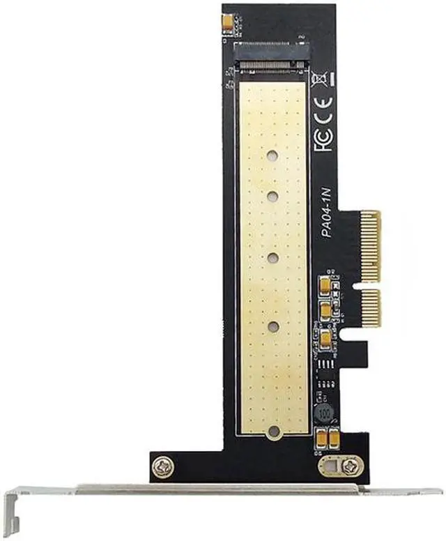 Alt view image 4 of 6 - M.2 NVMe SSD NGFF TO PCIE X4 M Key Interface Adapter Card Support PCI Express 3.0 x4 2230 2242 2260 2280 22110 M2 SSD FULL SPEED