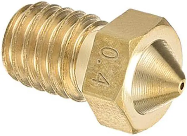 Alt view image 5 of 5 - 0.4mm 3D Printer Nozzle, Fit V6 Extruder Head, for 1.75mm Filament Brass 10pcs