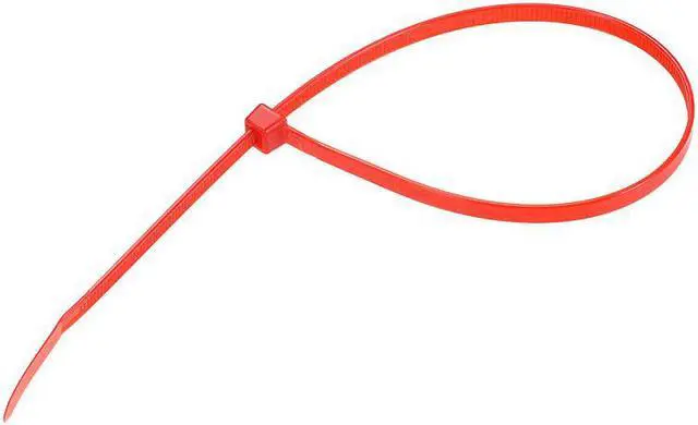 Alt view image 3 of 3 - Cable Zip Ties 300mmx4.8mm Self-Locking Nylon Tie Wraps Red 40pcs