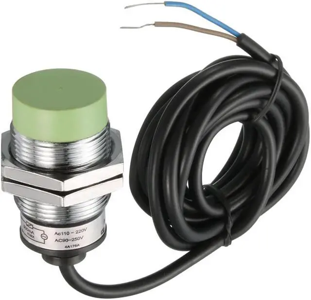 Alt view image 6 of 6 - 1-15mm Inductive Proximity Sensor Switch Detector NO AC 110-220V AC 90-250V 500mA 2-wire PR30-15AO