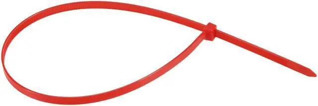 Alt view image 3 of 3 - Cable Zip Ties 500mmx4.8mm Self-Locking Nylon Tie Wraps Red 40pcs