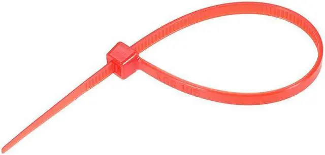 Alt view image 3 of 3 - Cable Zip Ties 150mmx3.6mm Self-Locking Nylon Tie Wraps Red 40pcs