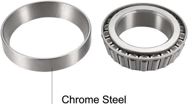 Alt view image 3 of 7 - 608ZZ Ball Bearing Guide Pulley Roller Round Wheel 8x32x12mm Double Metal Shielded (GCr15) Chrome Steel Bearings 4pcs