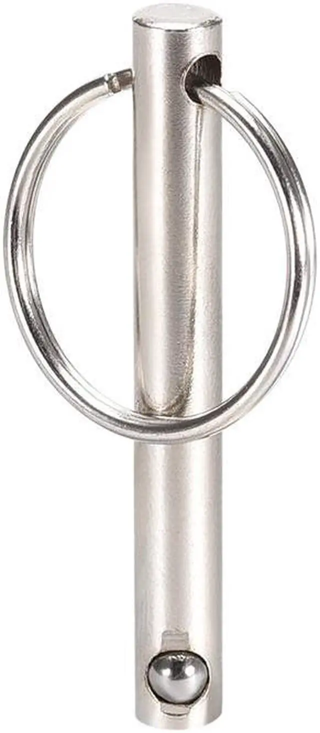 Alt view image 3 of 3 - Quick Release Pin 6mmX50mm Marine Hardware for Boat Bimini Top Deck Hinge 4Pcs