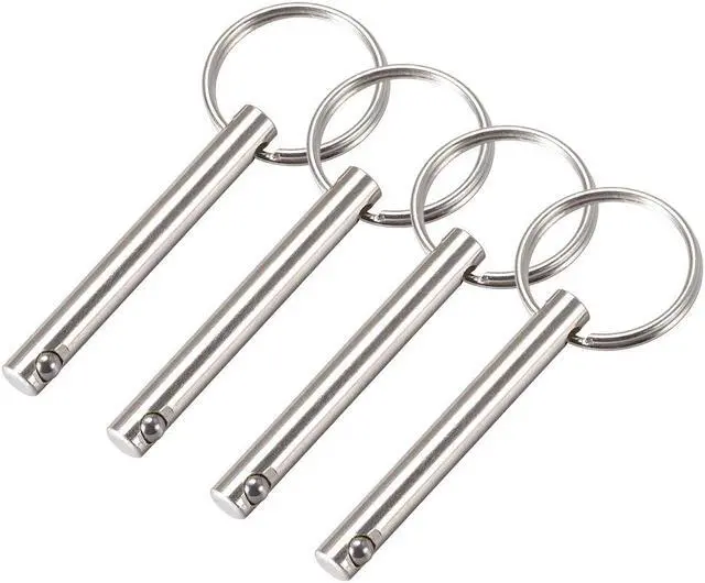 Main image of Quick Release Pin 6mmX50mm Marine Hardware for Boat Bimini Top Deck Hinge 4Pcs