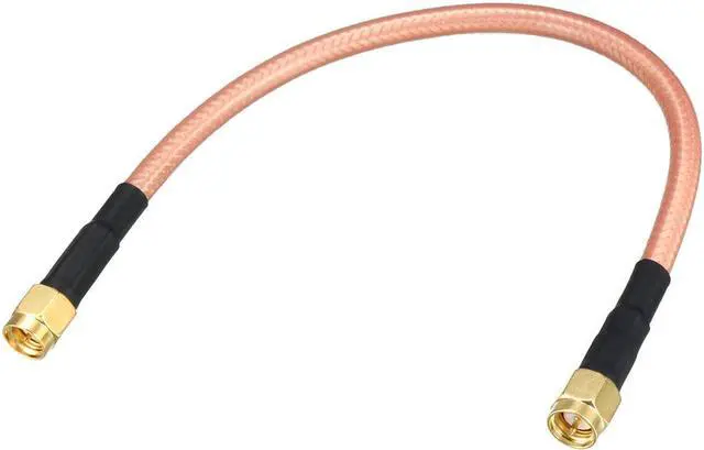 Main image of Low Loss RF Coaxial Cable Connection Coax Wire RG-142 SMA Male to SMA Male 20cm