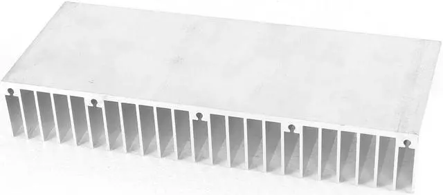 Alt view image 2 of 2 - Aluminium 150mmx60mmx25mm Heatsink Heat Sink Cooling Cooler Fin Silver Tone