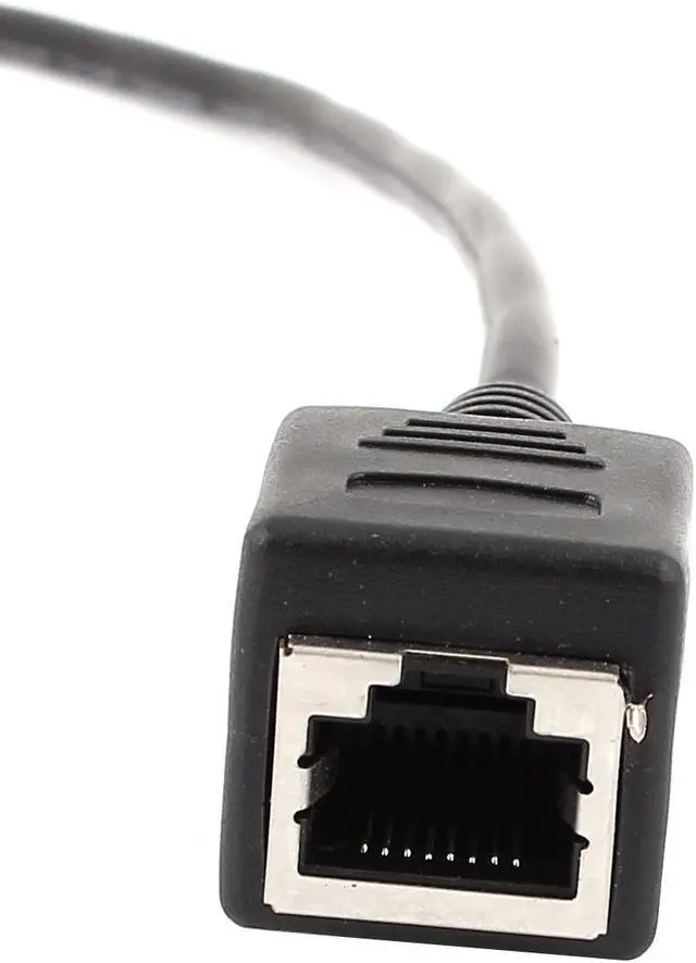 Alt view image 3 of 3 - 1m 3.3ft RJ45 Male to Female Ethernet Network Extension Cable Extender Cord
