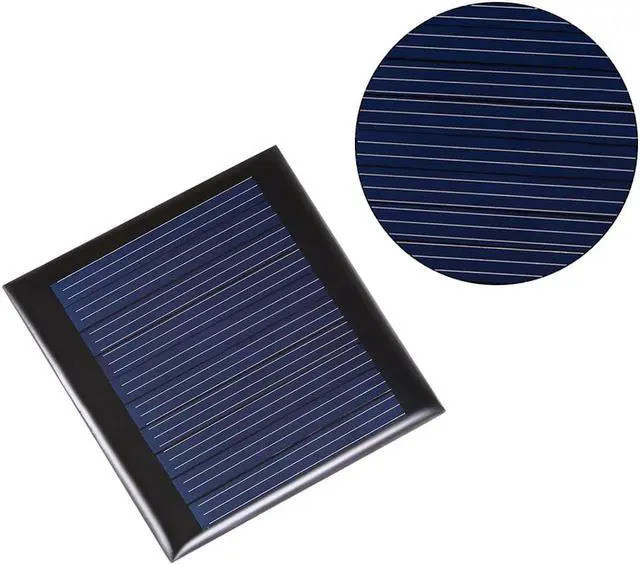 Alt view image 5 of 5 - 5Pcs 0.25W 5V Small Solar Panel Module DIY Polysilicon for Toys Charger