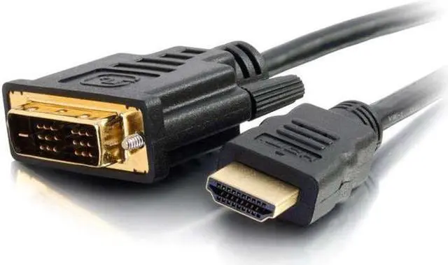 Alt view image 8 of 20 - Cables To Go C2G 42516 2 Meter HDMI to DVI Adapter Cable Cord