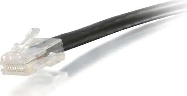 Alt view image 2 of 6 - C2G 04111 Cat6 Cable - Non-Booted Unshielded Ethernet Network Patch Cable, Black (6 Feet, 1.82 Meters)