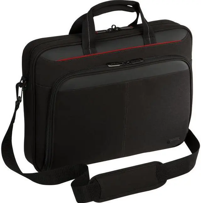 Alt view image 4 of 20 - Targus 15.6" Classic Slim Briefcase - TCT027US