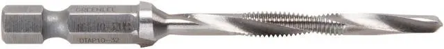 Main image of Greenlee - DTAP3/8-16 - 3/8 - Split point With Web Thinning - 1/4" Quick Change Hex