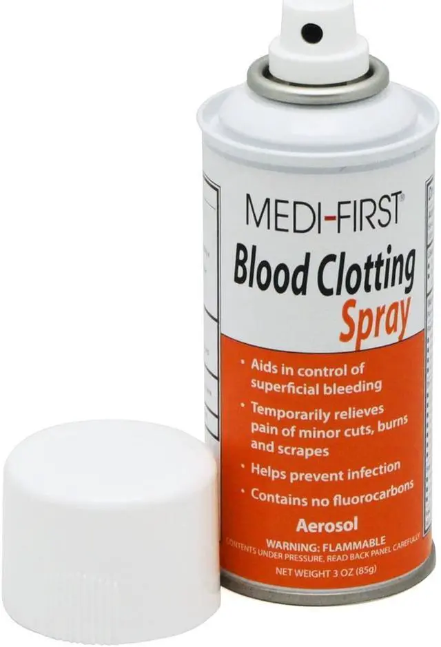 Alt view image 2 of 7 - Blood Clotting Spray, 3 Oz.