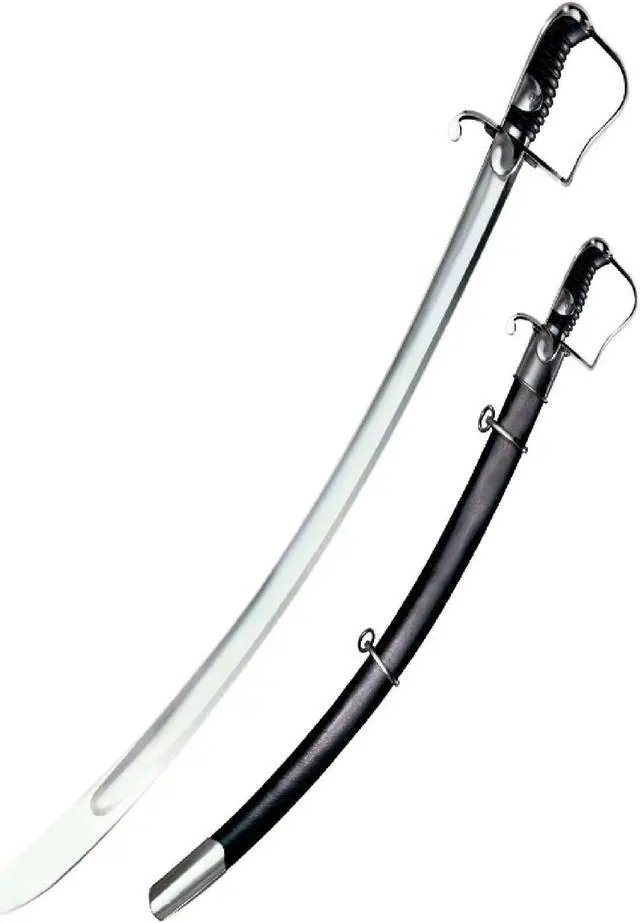 Alt view image 13 of 16 - COLDSTEEL 88S Cold Steel 1796 Light Cavalry Saber (Leather Scabbard)