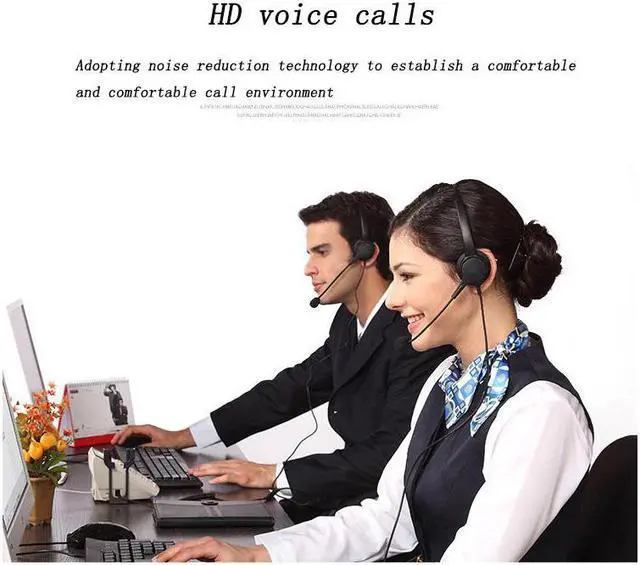 Alt view image 2 of 3 - Wireless Bluetooth Headset With Microphone 10H Talking Time For Driver Call Center Skype Office Wireless Headphone