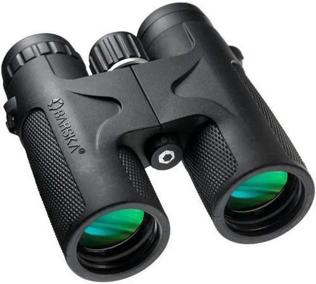 Alt view image 4 of 6 - Barska 12x42 WP Blackhawk Green Lens Binoculars Black AB11840