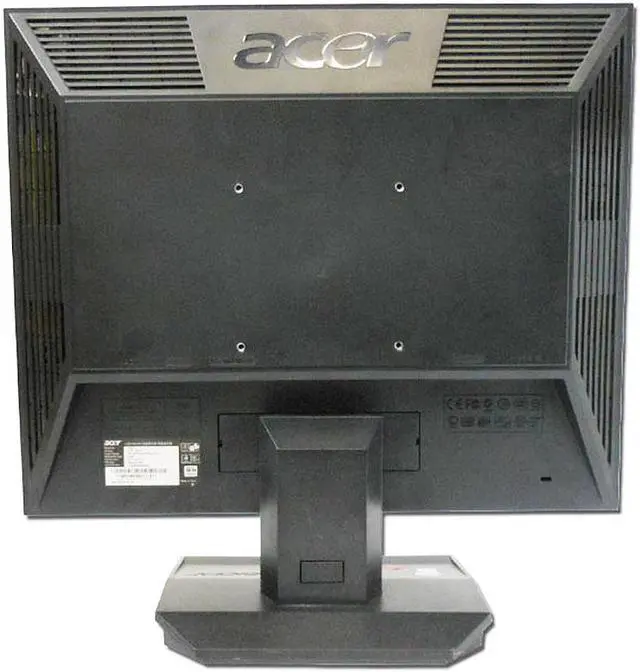 Alt view image 2 of 2 - ACER V193 1280 x 1024 Resolution 19" LCD Flat Panel Computer Monitor Display