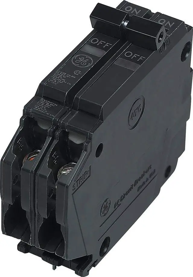 Main image of GE Industrial - THQP215 - 15A - 2 Pole - Thin Style - 120/240V - 10kAIC - Q-Line Series Circuit Breaker