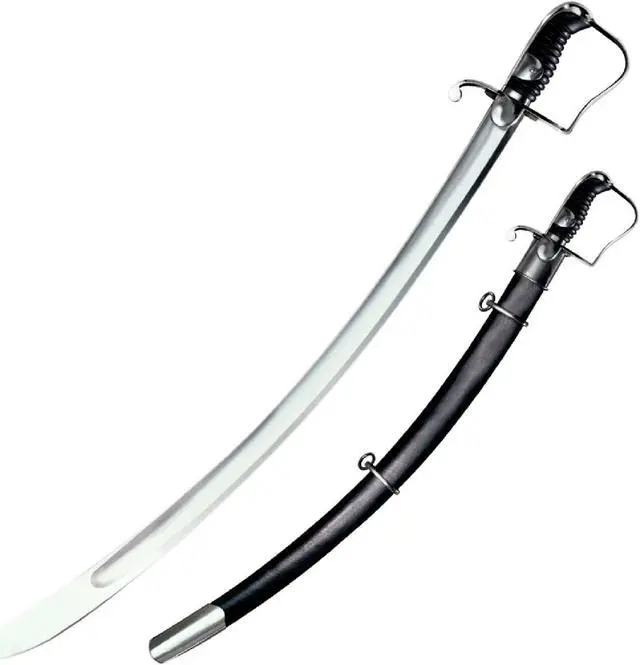 Alt view image 11 of 16 - COLDSTEEL 88S Cold Steel 1796 Light Cavalry Saber (Leather Scabbard)